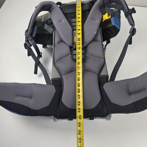 Deuter Kid Comfort II Child Carrier Hiking Backpack H2O Variflex VariQuick Blue - Picture 7 of 16